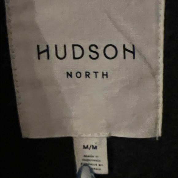 Hudson Men's Charcoal Herringbone Shacket - Picture 2 of 6